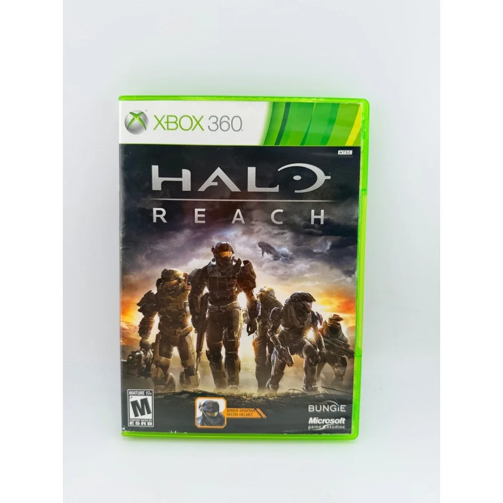 Halo Reach Xbox 360 Microsoft Bungie 2010‎ First Person Shooter Video Game NTSC